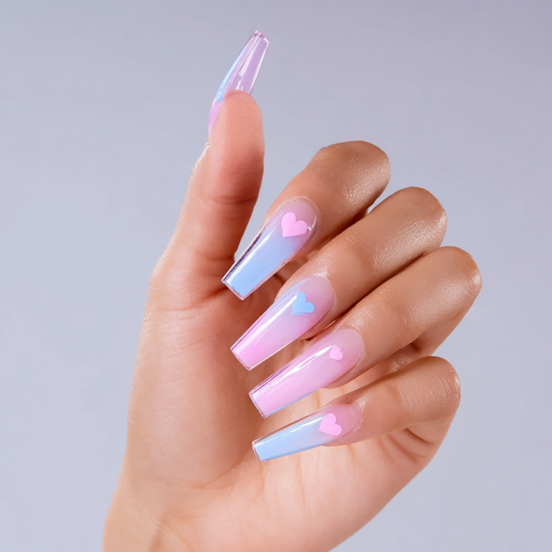 AIERFEI 72pcs Nail glue tabs