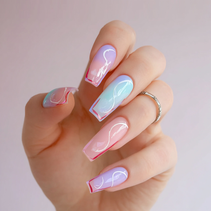 Nail Patch Macaron Color