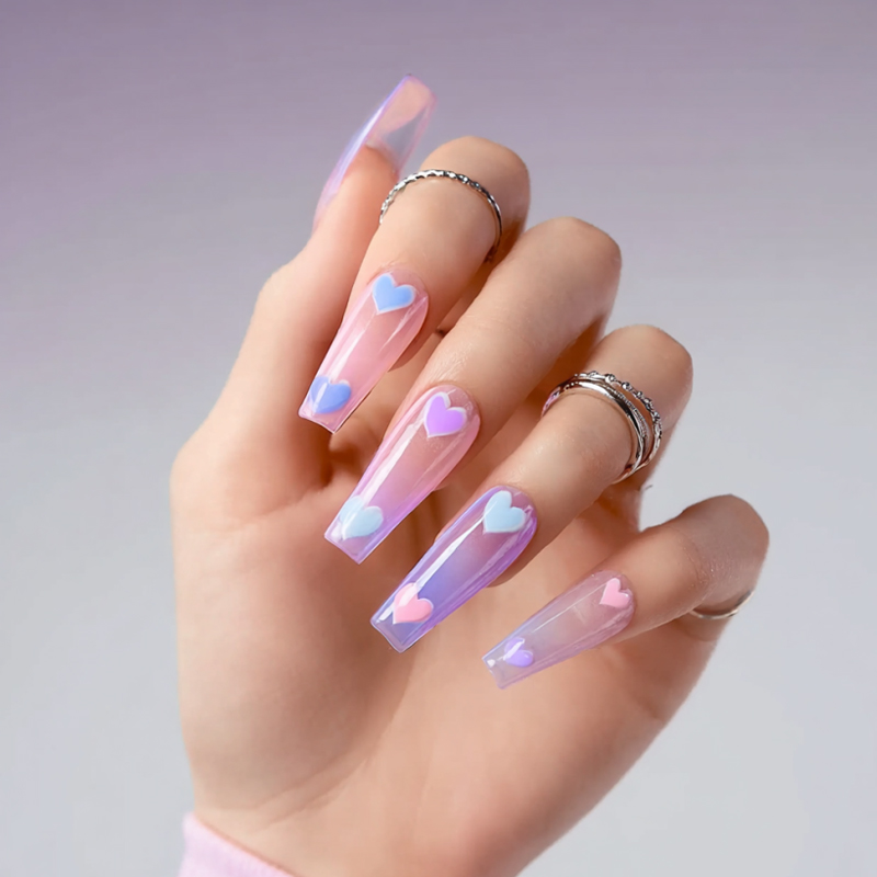 Love 72 pieces of nail film